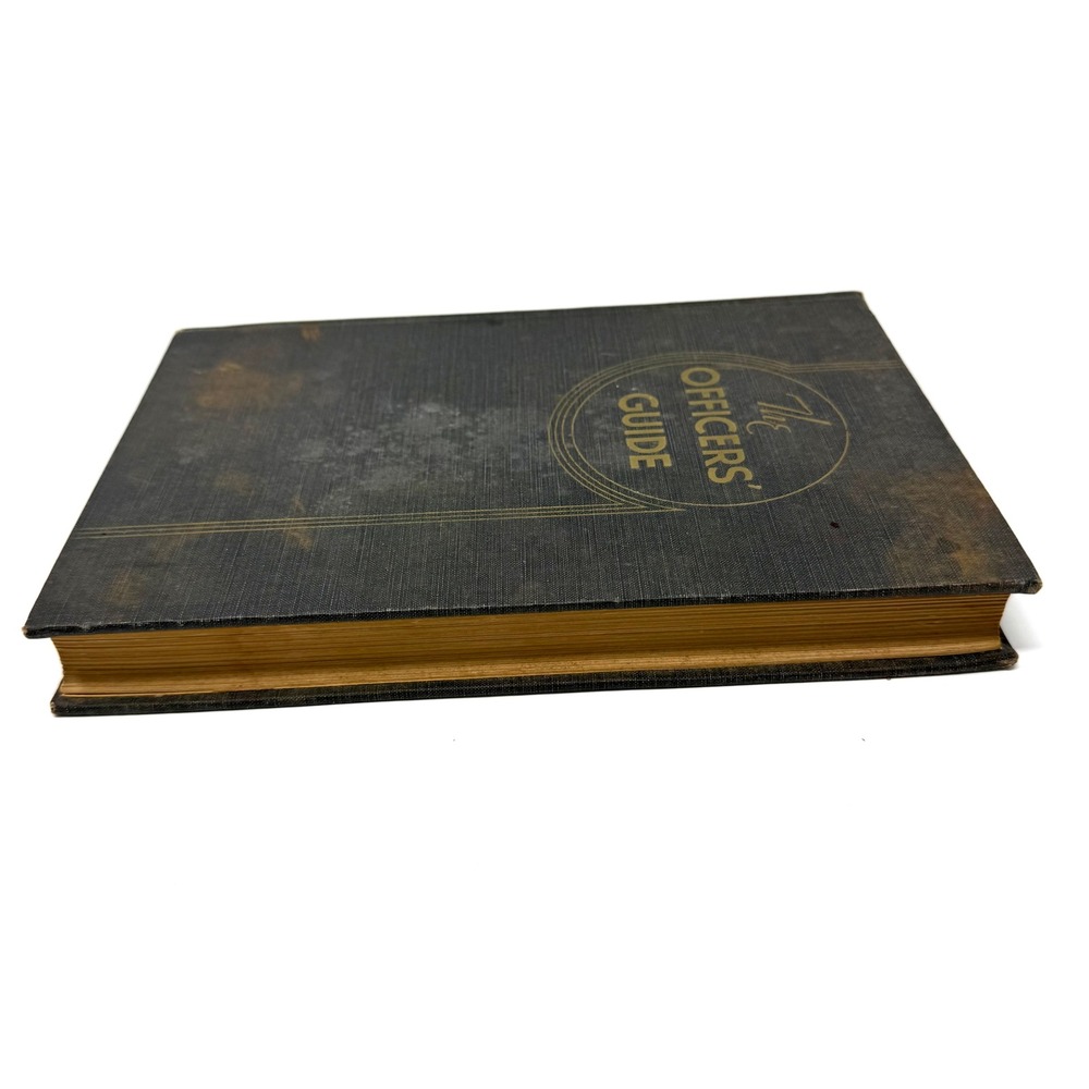 1942 The Officers Guide 8th Edition US Army Military Reference Book Hardcover - Picture 3 of 13